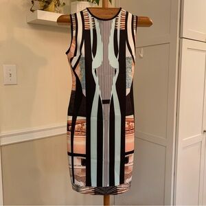 Clover Canyon Desert Home Neoprene Dress | S